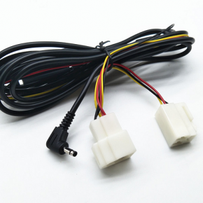 Custom DC3511 three-pole DC power cable car wiring harness