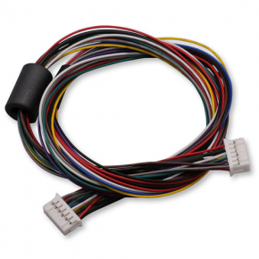 Custom PHD2.0 connector with magnetic ring anti-interference wire harness assembly