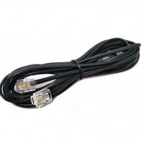 PVC RJ11 6P4C Telephone line cable